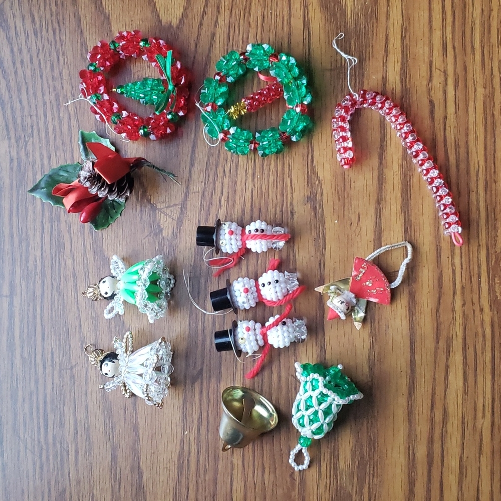 Vintage Christmas ornaments (12)